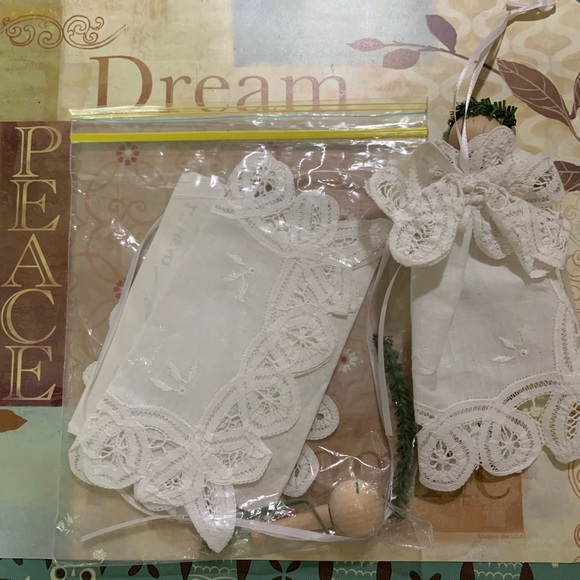 👼🏼Battenburg Lace Angel Ornament Kit👼🏼 - Picture 4 of 4